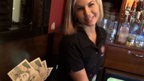 gorgeous blonde bartender is talked into having sex at