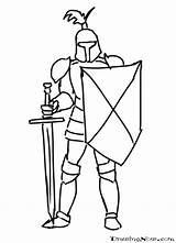 Knight Drawingnow Knights sketch template