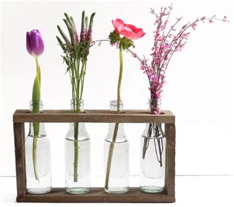 membuat kerajinan tempat vas bunga bagus lem kayu