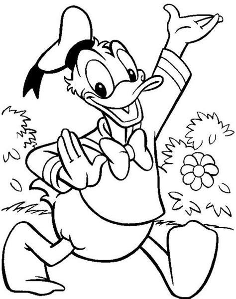 hilarious activities  funny duck  donald duck coloring pages