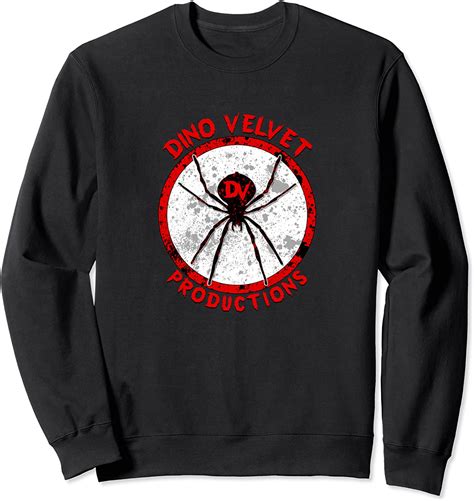 8mm dino velvet productions sweatshirt clothing