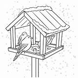 Vogels Vogelhuisjes Kleurplaten Printen sketch template