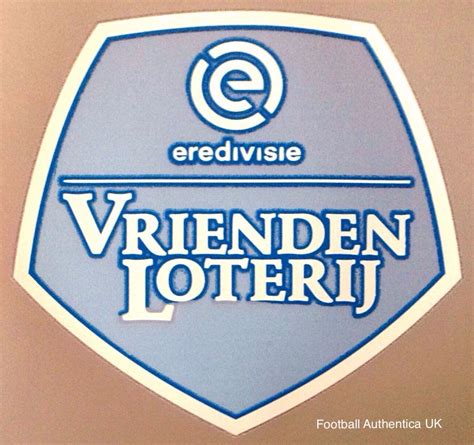 dutch eredivisie vrienden loterij official player issue size football soccer badge patch