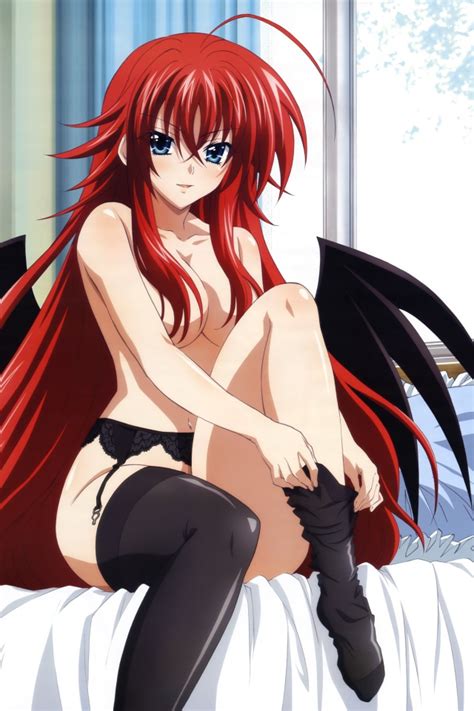 rias gremory sexy hot anime and characters photo