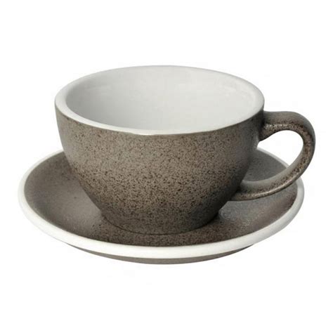 café latte tass alustassiga loveramics egg granite 300 ml kohvisemu