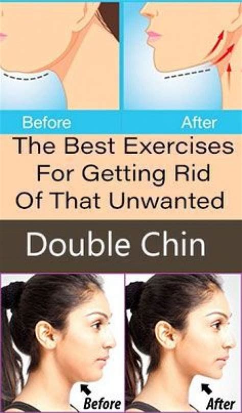 best exercises for getting rid of unwanted double chin chin exercises