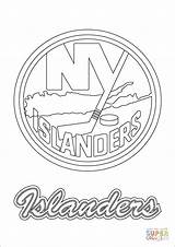 Coloring Islanders Logo York Pages Nhl Mets Ny Hockey Drawing Skyline Printable Yankees City State Sport Flag Print Color Nissan sketch template