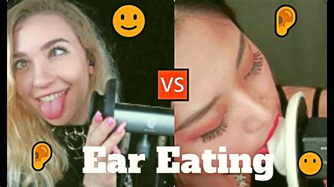 Ear Eating Licking Asmr Youtube