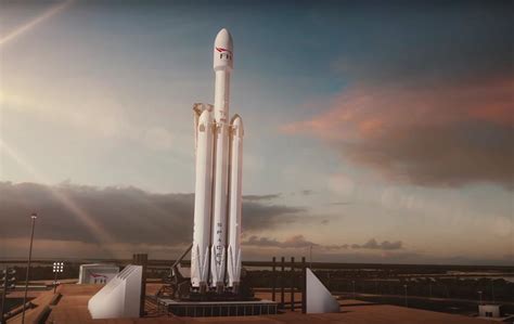 spacexs tesla roadster launching falcon heavy rocket video     slashgear