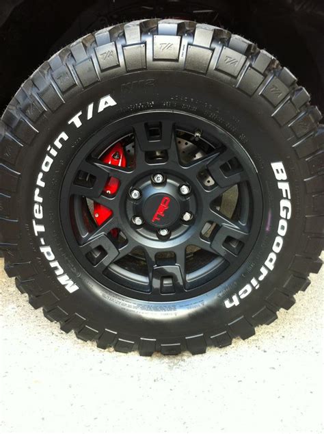 black trd toyota wheels