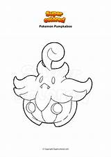 Pokemon Pumpkaboo Gigamax Supercolored Beedrill Hatterene Eternatus Urshifu sketch template