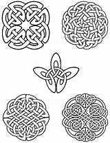 Celtic Coloring Knot Pages Knots Designs Entrelacs Celtiques Cross Tattoo Meaningful Tattoos Drawing Patterns Symbols Color Motifs Clipart Keltische Clip sketch template