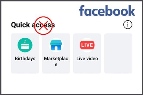 remove quick access  facebook search nixloop