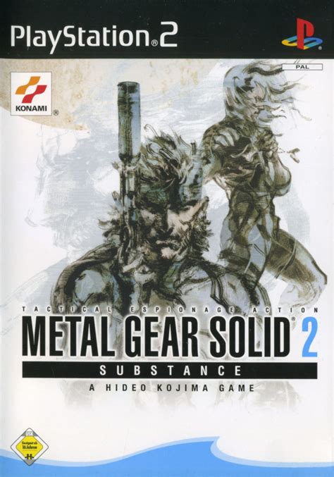 Metal Gear Solid 2 Substance 2002 Box Cover Art Mobygames