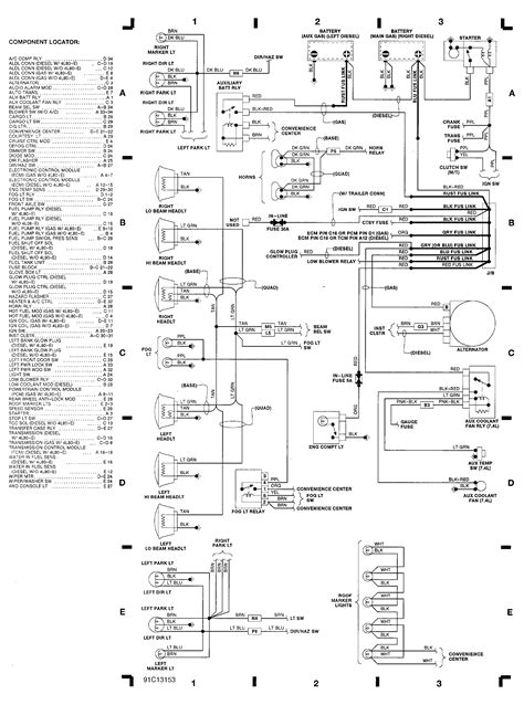 engine compartment wiring diagram  chevrolet  pickup  vspeed manual  ac