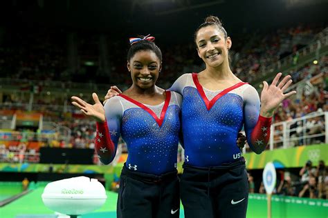 Aly Raisman And Simone Biles All Jacked Up For The Sports