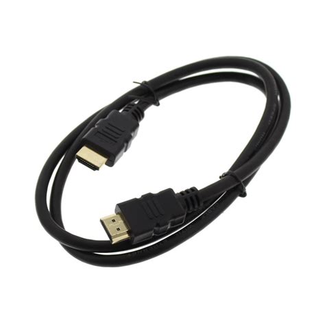 homespares audio leads hdmi  hdmi lead plug  plug  black spares  consumables