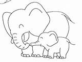 Gajah Mewarnai Gambar Kartun Tren Bonikids sketch template