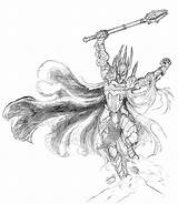 Sauron Mistermoster Aragorn Designlooter sketch template