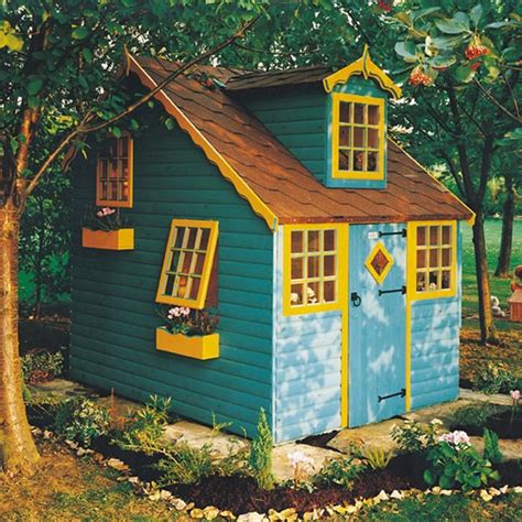 cottage playhouse  shire gb shire garden buildings