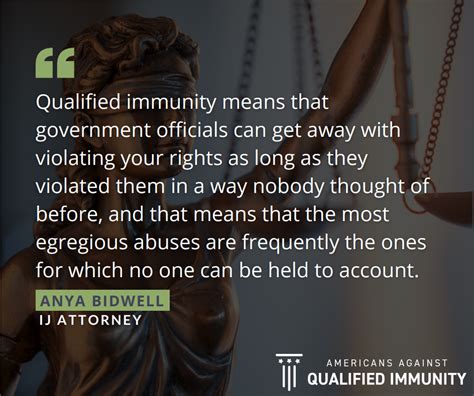 americans  qualified immunity