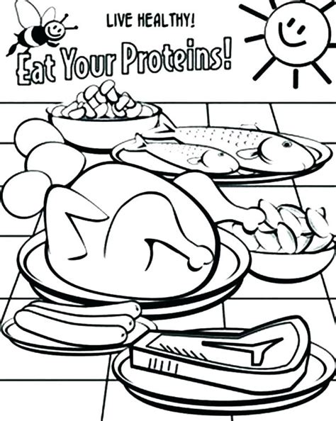 food groups coloring pages  getdrawings