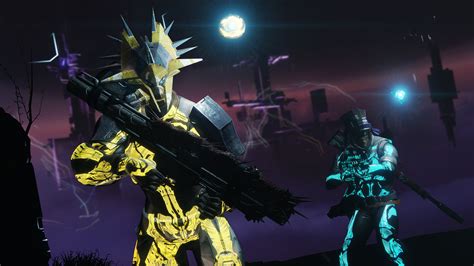 destiny  shadowkeep green  yellow color fighters  guns hd games wallpapers hd
