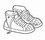 Shoe Tenis Zapatilla Shutterstock sketch template