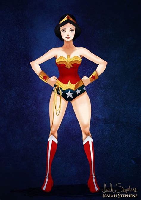 snow white as wonder woman disney characters dress up