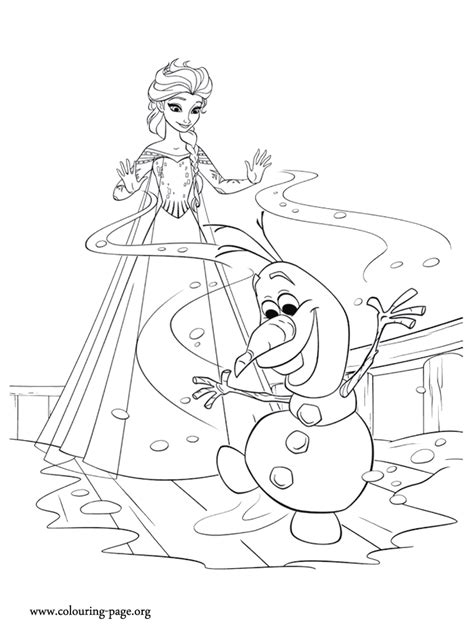 frozen olaf  princess anna coloring pages hdmoviepapercom