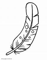 Native American Feather Drawing Feathers Clipartmag Coloring sketch template