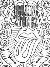 Rolling Stones Clever sketch template