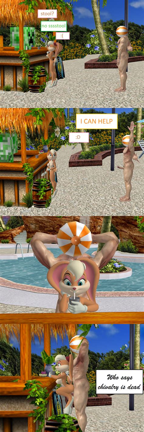 Rule 34 3d Breasts Comic Creeper Interspecies Lola Bunny