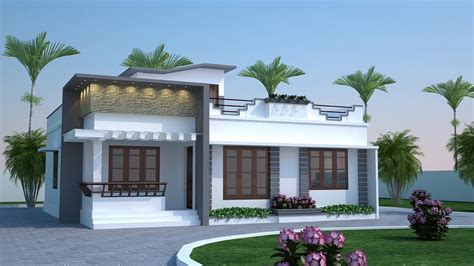 sq ft bhk single floor modern house  plan budget  lacks home pictures