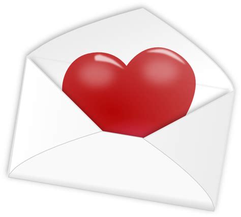 Heart In Envelope Clip Art At Vector Clip Art Online