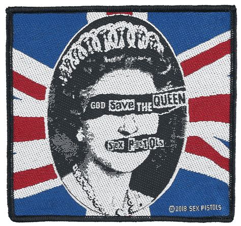 God Save The Queen Sex Pistols Patch Emp