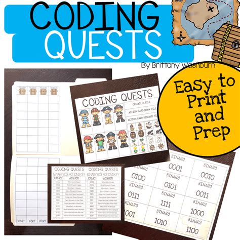coding quests binary codes game