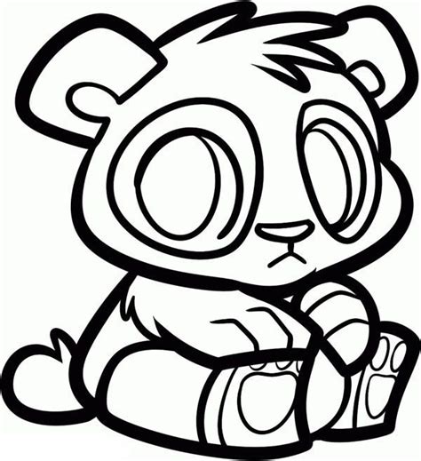 printable cute baby panda coloring pages pietercabe