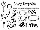 Outline Candies sketch template