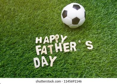 happy fathers day soccer stock photo  shutterstock