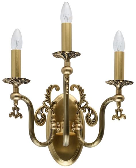 casa padrino luxury baroque wall lamp antique bronze       cm
