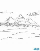 Coloring Giza Pages Pyramid Pyramids Great Kids Template Hellokids Egypt Choose Board Uteer sketch template