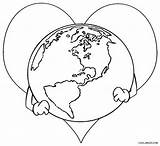 Earth Coloring Pages Planet Color Earthquake Kids Printable Cool2bkids Getcolorings Getdrawings sketch template