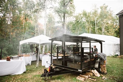 A Casual Backyard Wedding At A Private Residence In Bowdoinham Maine