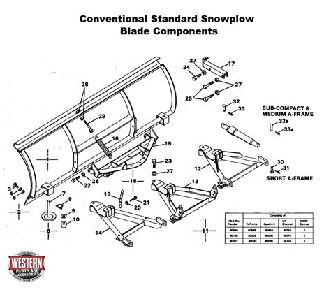 parts  diagrams western parts conventional legacy snowplow diagrams snowplow parts