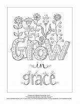 Grace Growing Coloring Pages Grow God Faith Kids Karladornacher Printable Fall Bible Acceptance Gift Scripture Adult Verses Sheets Forgiveness Choose sketch template