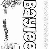 Baylee Coloring Pages Hellokids sketch template