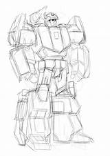 Sideswipe Transformers Kerra sketch template