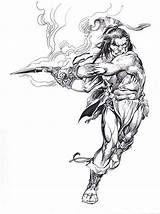 Barbarian Neal Adams Book Comic Conan sketch template