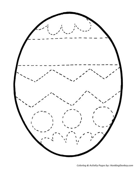 easter egg coloring pages easter egg outline coloring sheet